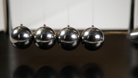 bolas de equilibrio de la cuna de newtons, concepto de negocio