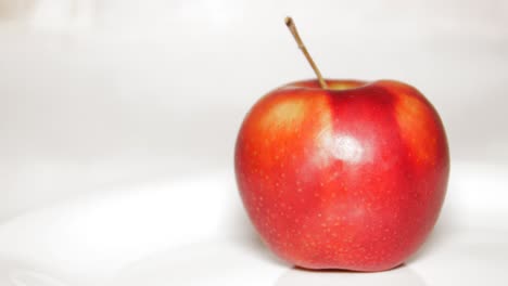falling red apple transitions