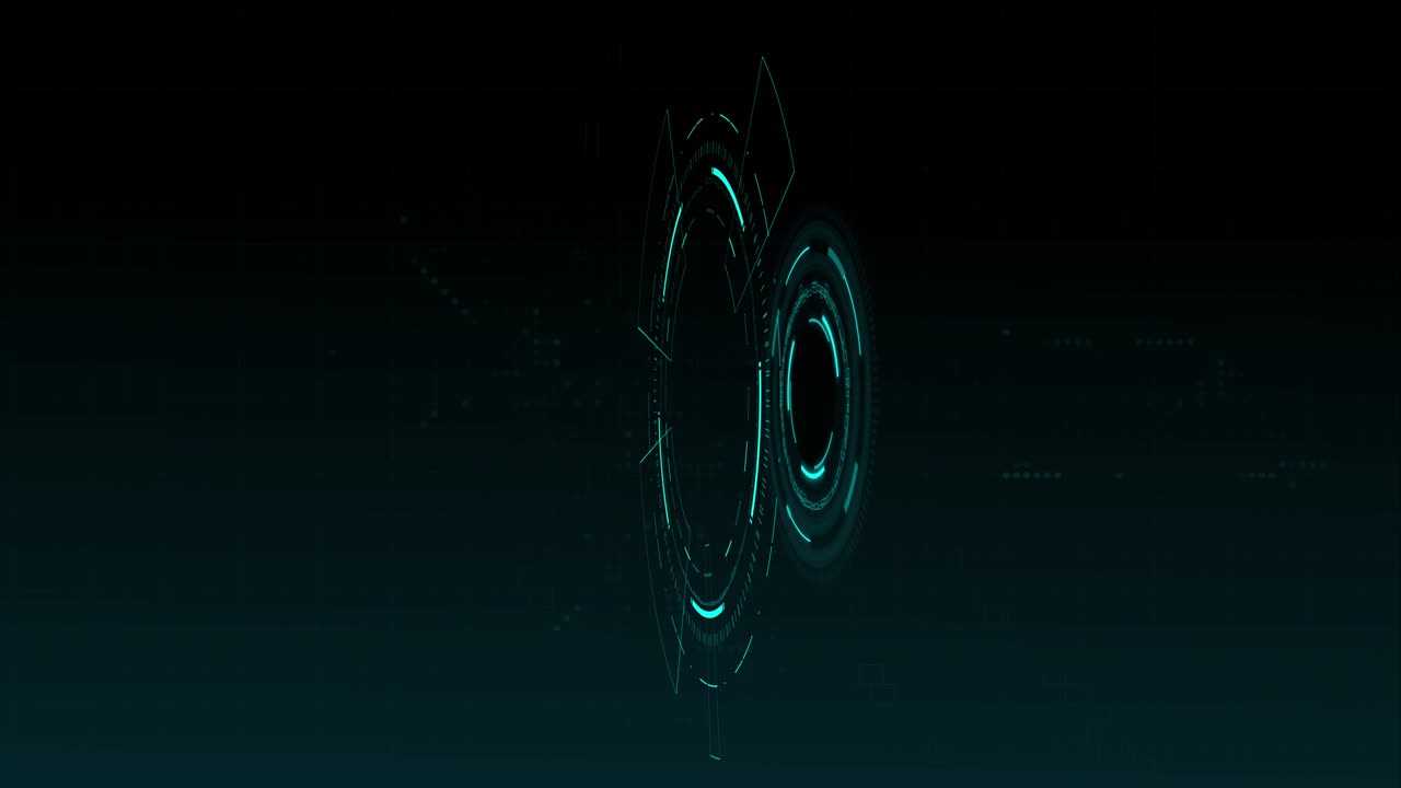 futuristic digital lock