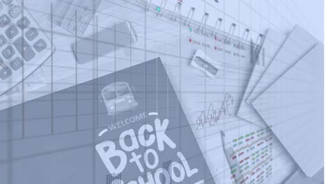 Animation-of-data-processing-over-back-to-school-text-and-school-items