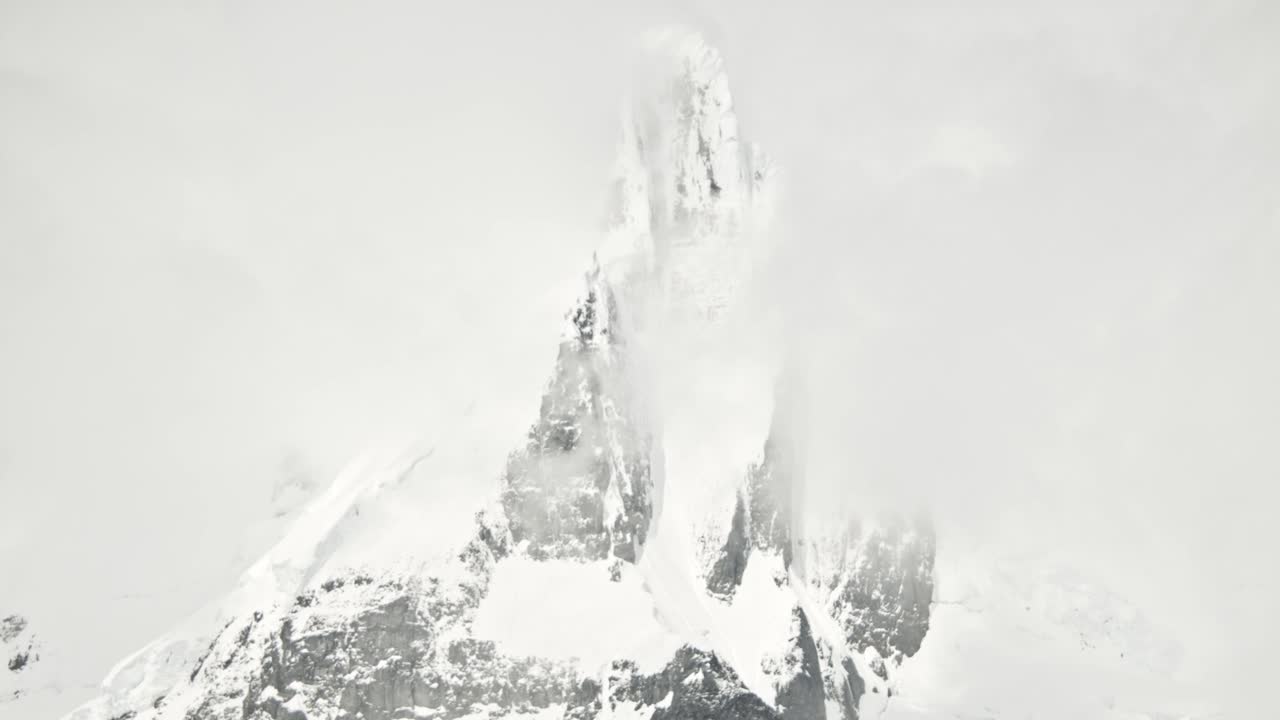 High mountain top in Antarctica