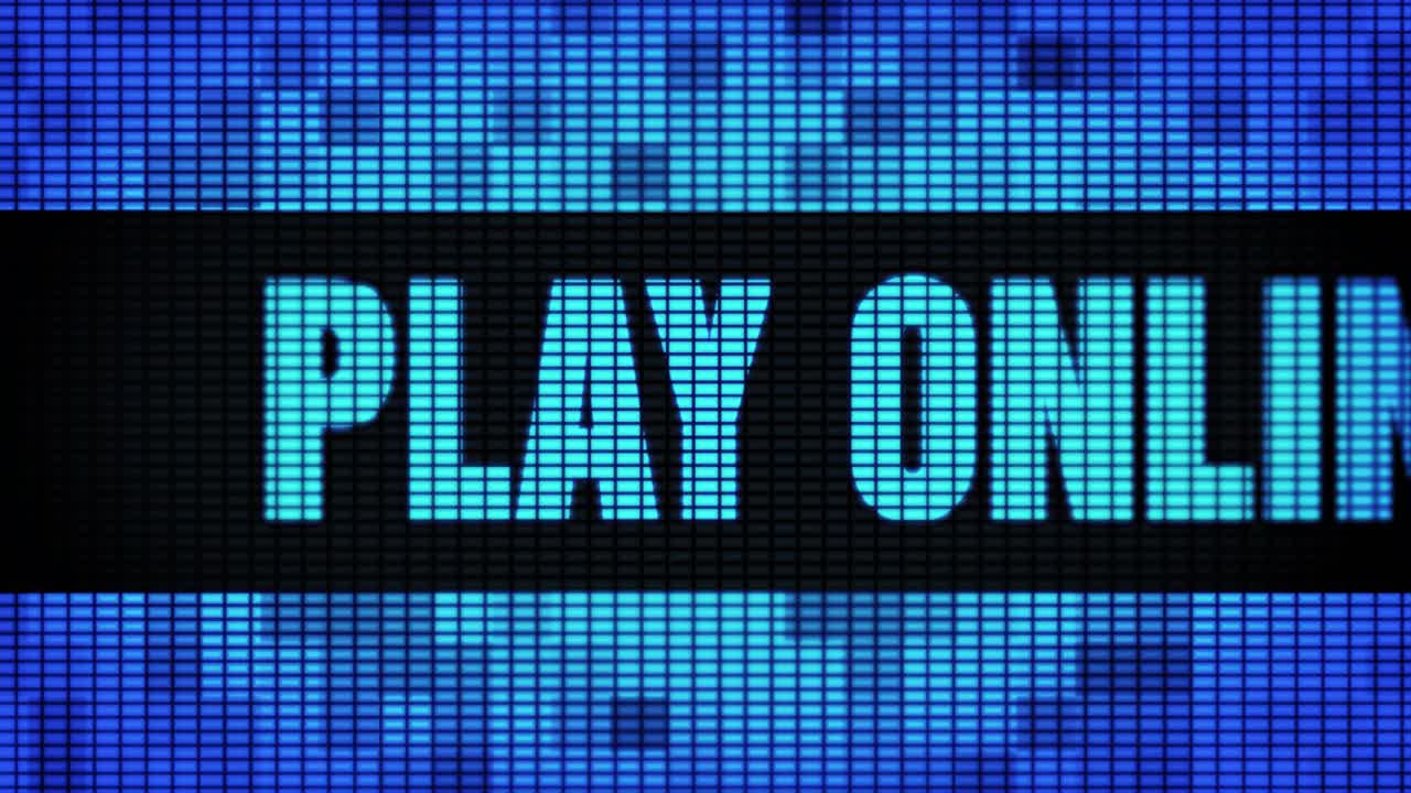 Play Online on a Digital Display