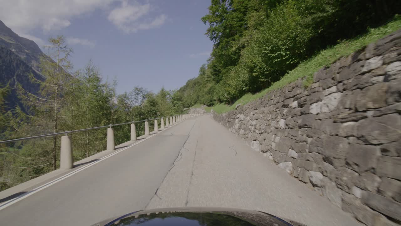 스위스 서스텐패스 주행 영상