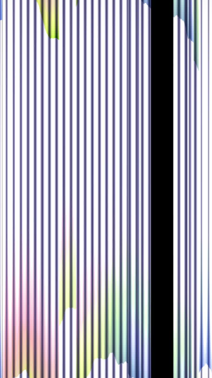 Dynamic Abstract Vertical Lines Changing Colors