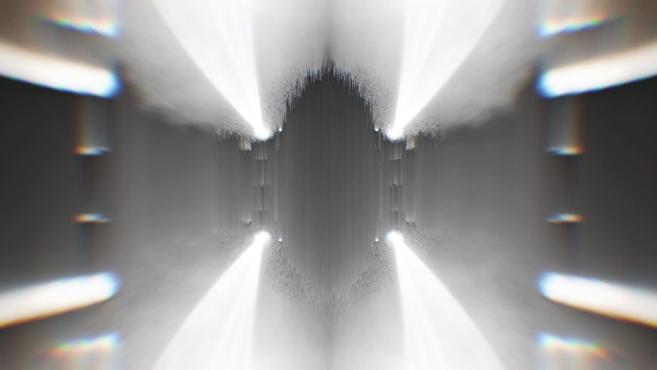 luz parpadeante. movimiento abstracto. bucle vj