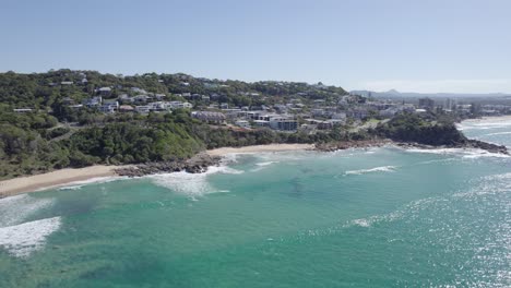 Bays-Of-Coolum---Pristine-Coastal-Paradise-In-Queensland,-Australia