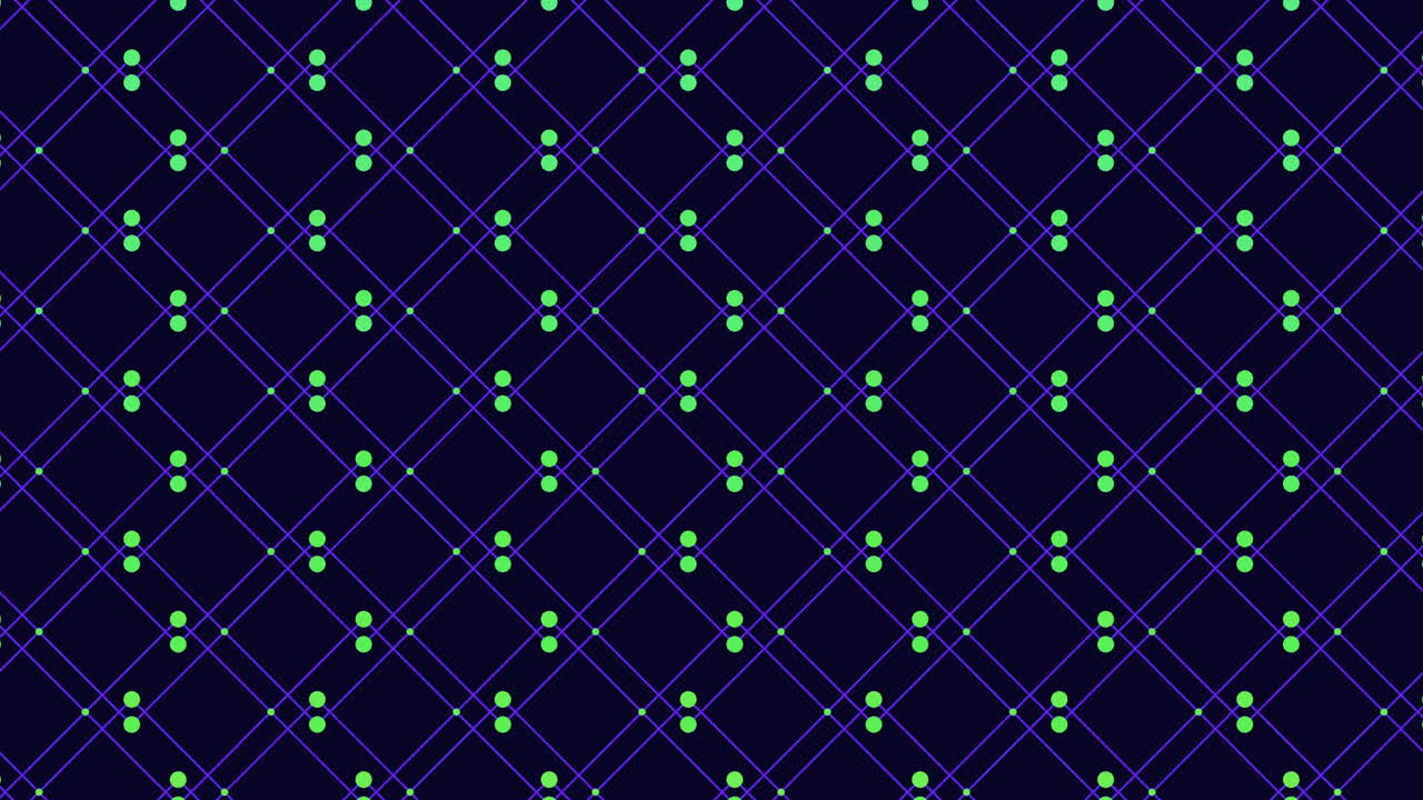 Blue diamond pattern on black background