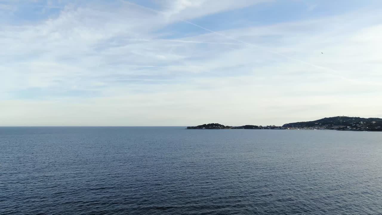 바다에서 보는 하늘