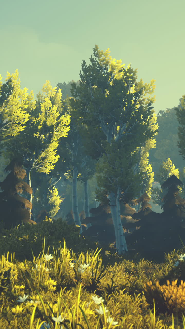 아름다운 숲 풍경