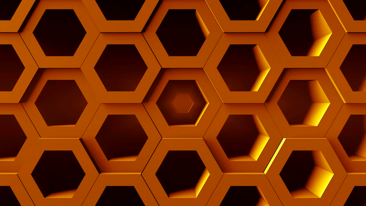 fondo abstracto con panal de miel. telón de fondo digital