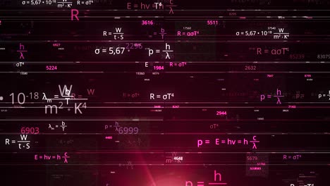 abstract mathematical equations visualized