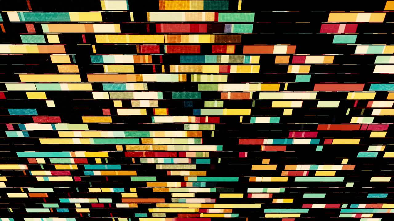 Abstract Colorful Mosaic Pattern