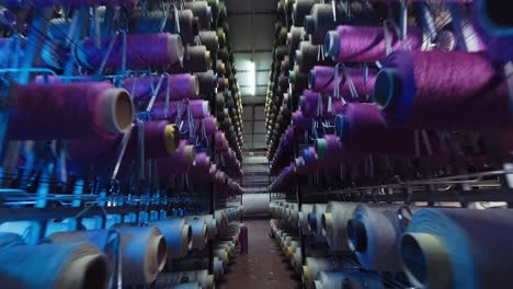 carpet factory, carpet production, synthetic yarns for weaving loom-3