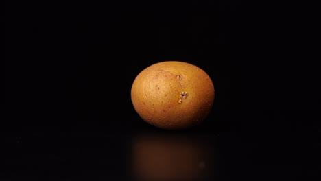 a single potato turns chic against dark neutral background