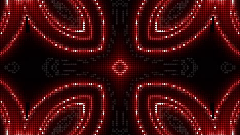 patrón de puntos rojos abstractos