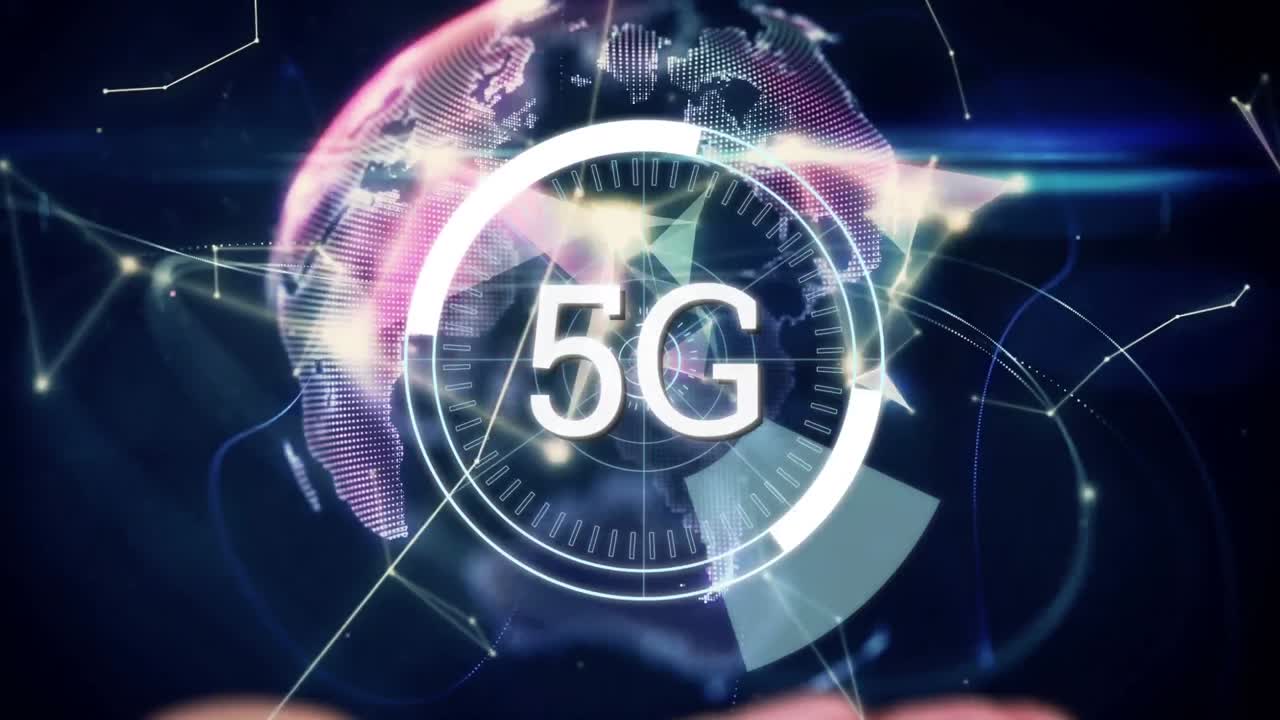 5g visualizzati in un cerchio