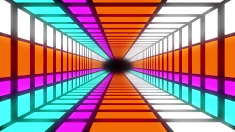 hypnotic colouful shapes animation