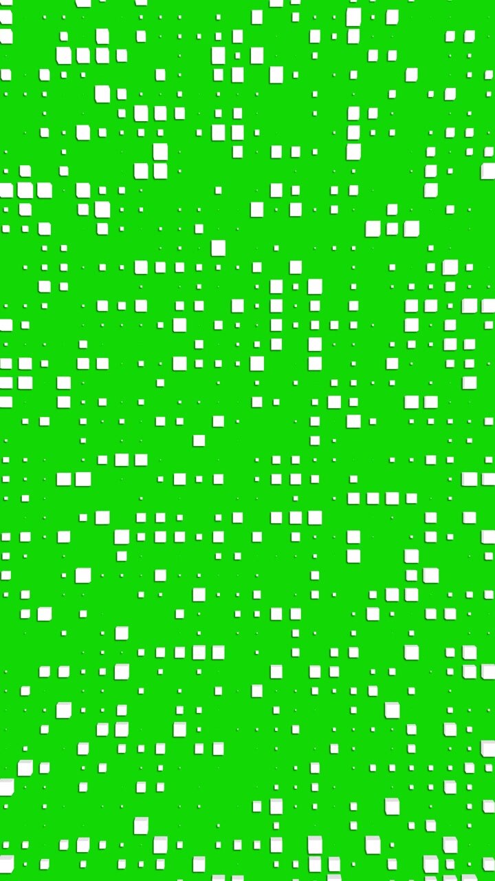Dynamic pixel blocks square mosaic move across the screen with bright digital motion clean wipe