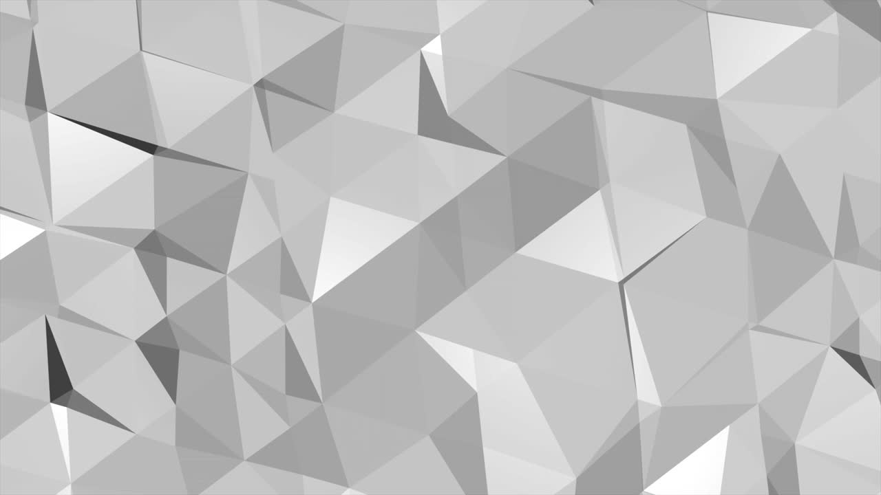 Motion dark white low poly abstract background 3