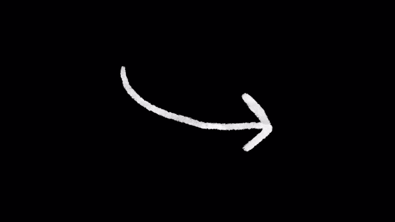 Animated Hand Drawn Arrow