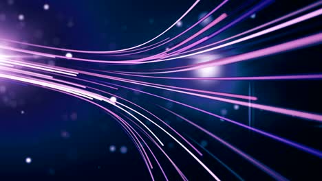 seamless abstract background with animation moving of lines for fiber optic network .see more color options in my portfolio
