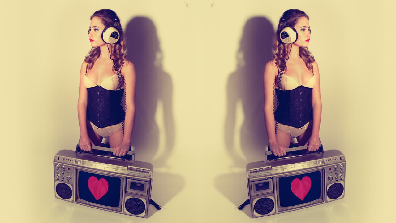 여자 춤 필터링 500