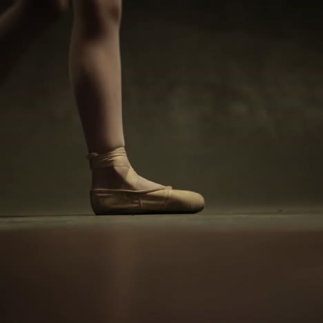 child girl dancing in room