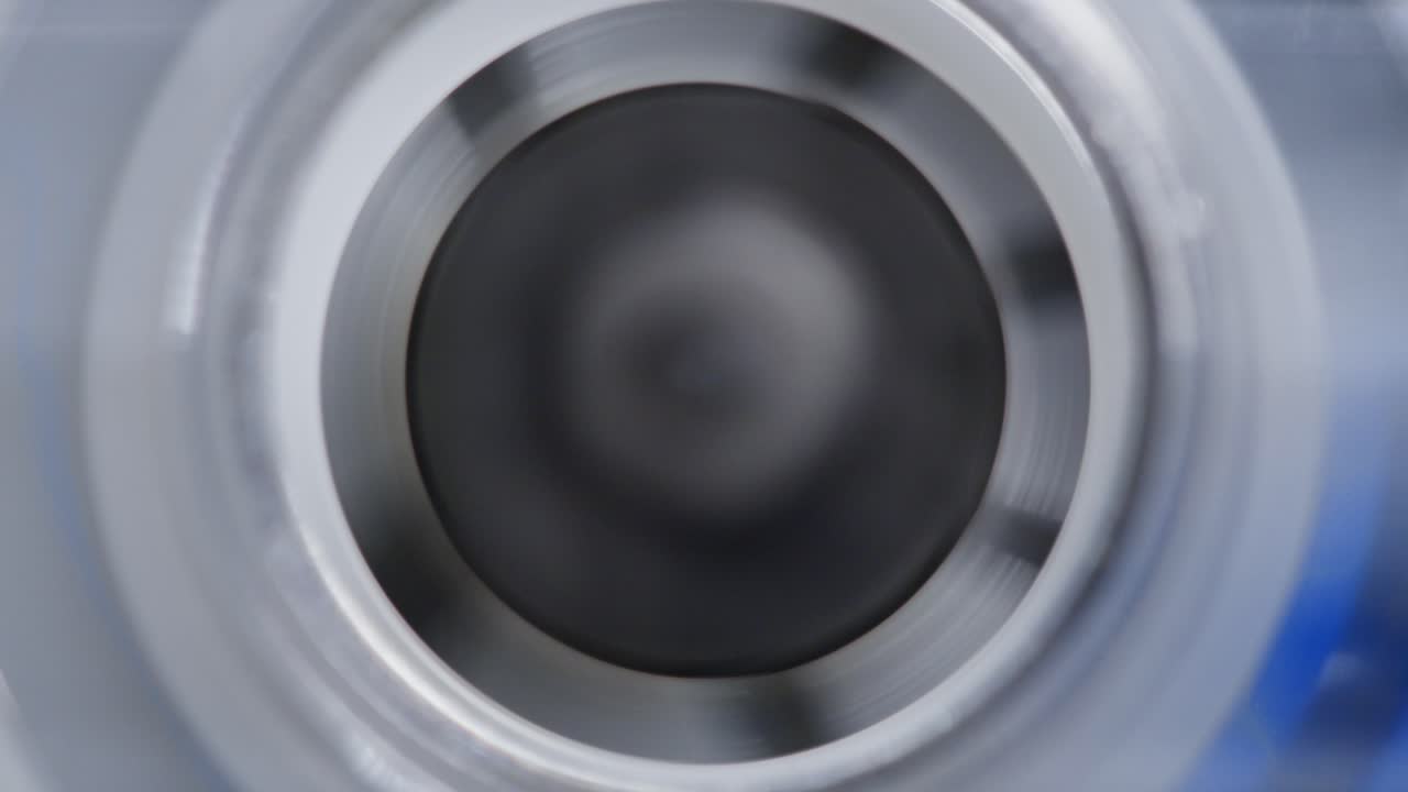 Close-up of a Piping Connection