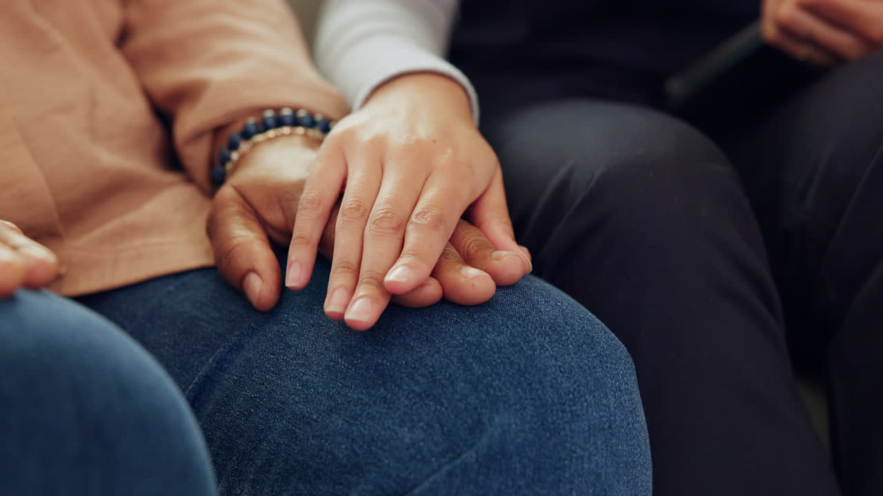 Gentle Hands Holding for Comfort and Connection