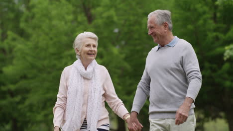 romance makes retirement a walk in the park