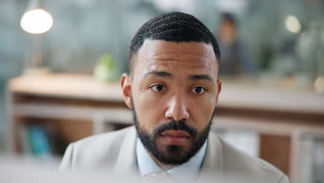 business, thinking and man with stress