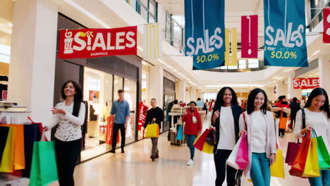 online and in-store shopping experience with sales focus