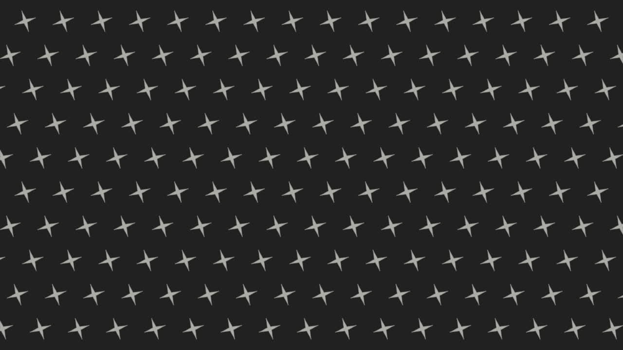 Geometric gradient stars pattern