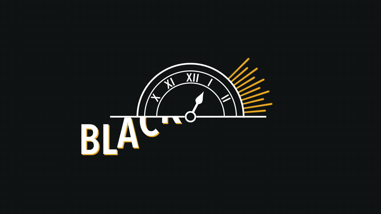 Time-Ticking Black Friday: Clock Amidst Galactic Darkness