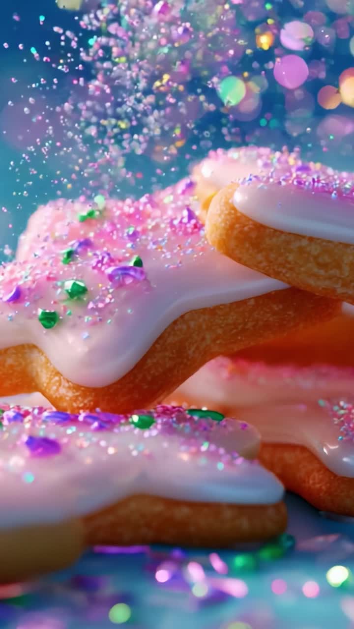 Deliciously Decorated Cookies Sparkle with Colorful Sugar and Icing in a Whimsical Display of Sweetness, Perfect for Celebrations and Festive Occasions, Bringing Joy to Every Taste Bud