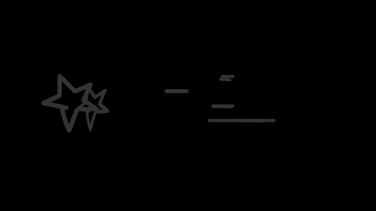 Star with streaks