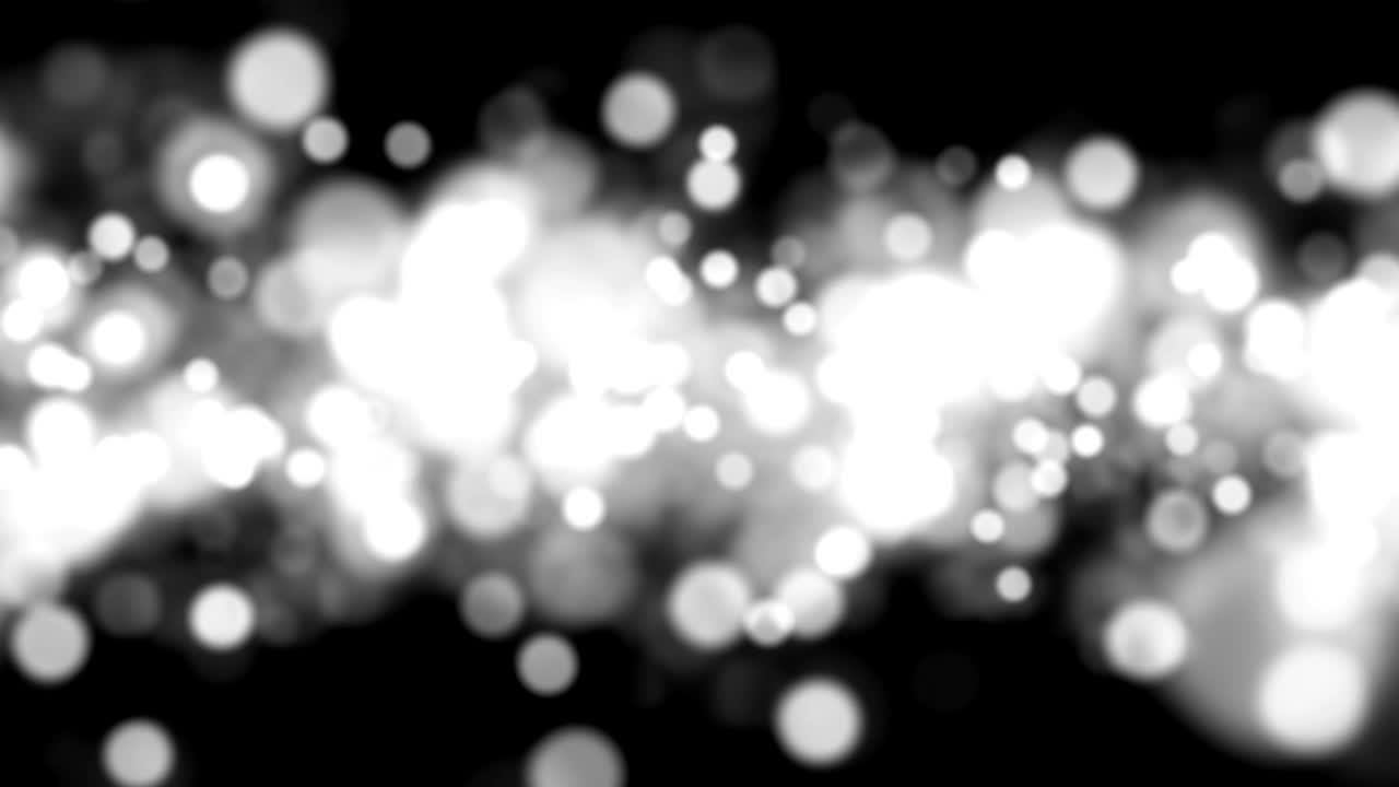 las partículas de bokeh de lujo de 4k.