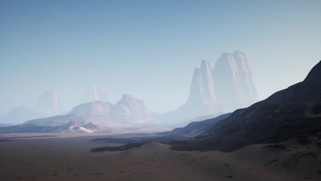 paisaje montañoso del cañón de roca roja