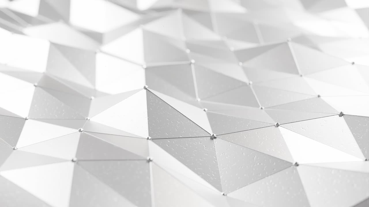 Geometric Elegance: A Study in White Triangles