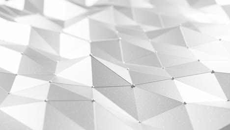 elegancia geométrica: un estudio en triángulos blancos
