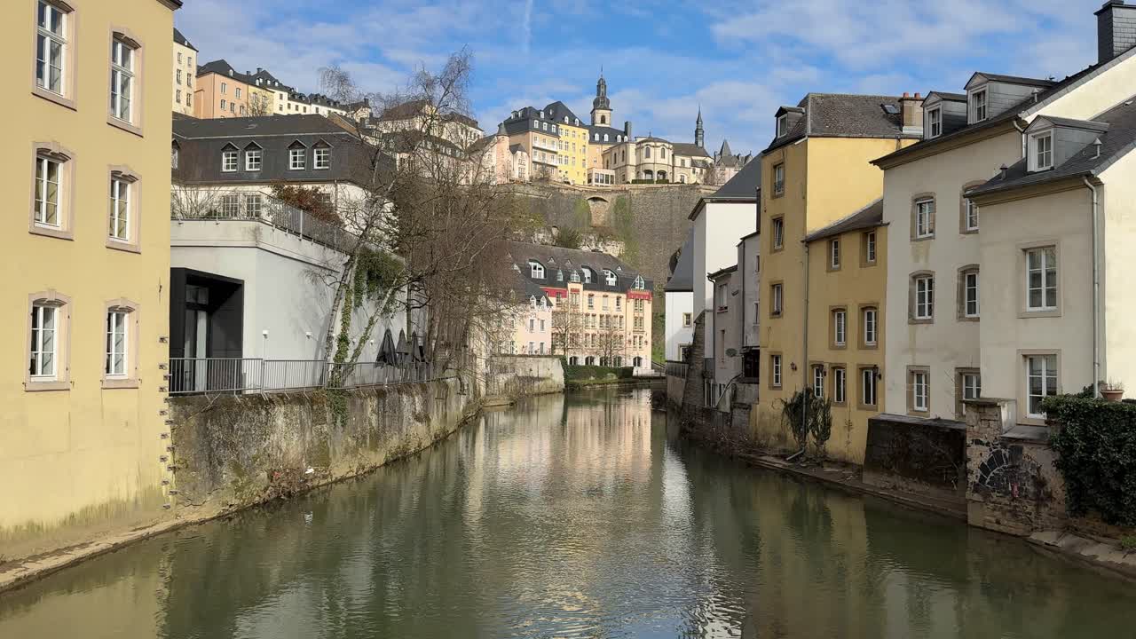 River alzette grund walk luxembourg