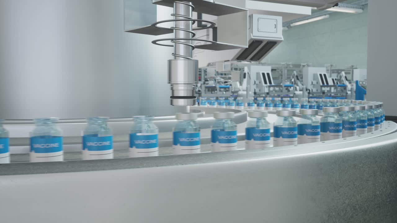 자동 백신 생산 라인