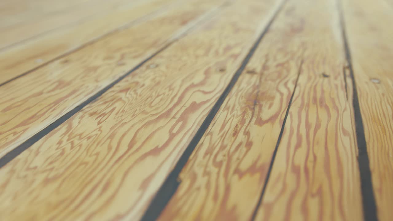 hermoso grano de madera de abeto douglas de cerca