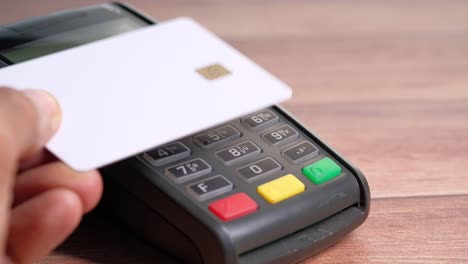 credit card payment using pos terminal