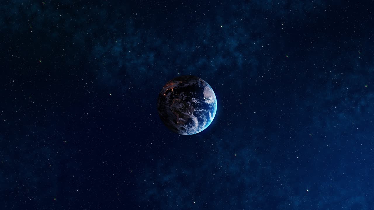 Pianeta Terra, meteore, nebulose, Pianeta Terra 3D, potenziale minaccia di asteroide, meteora in volo nello spazio