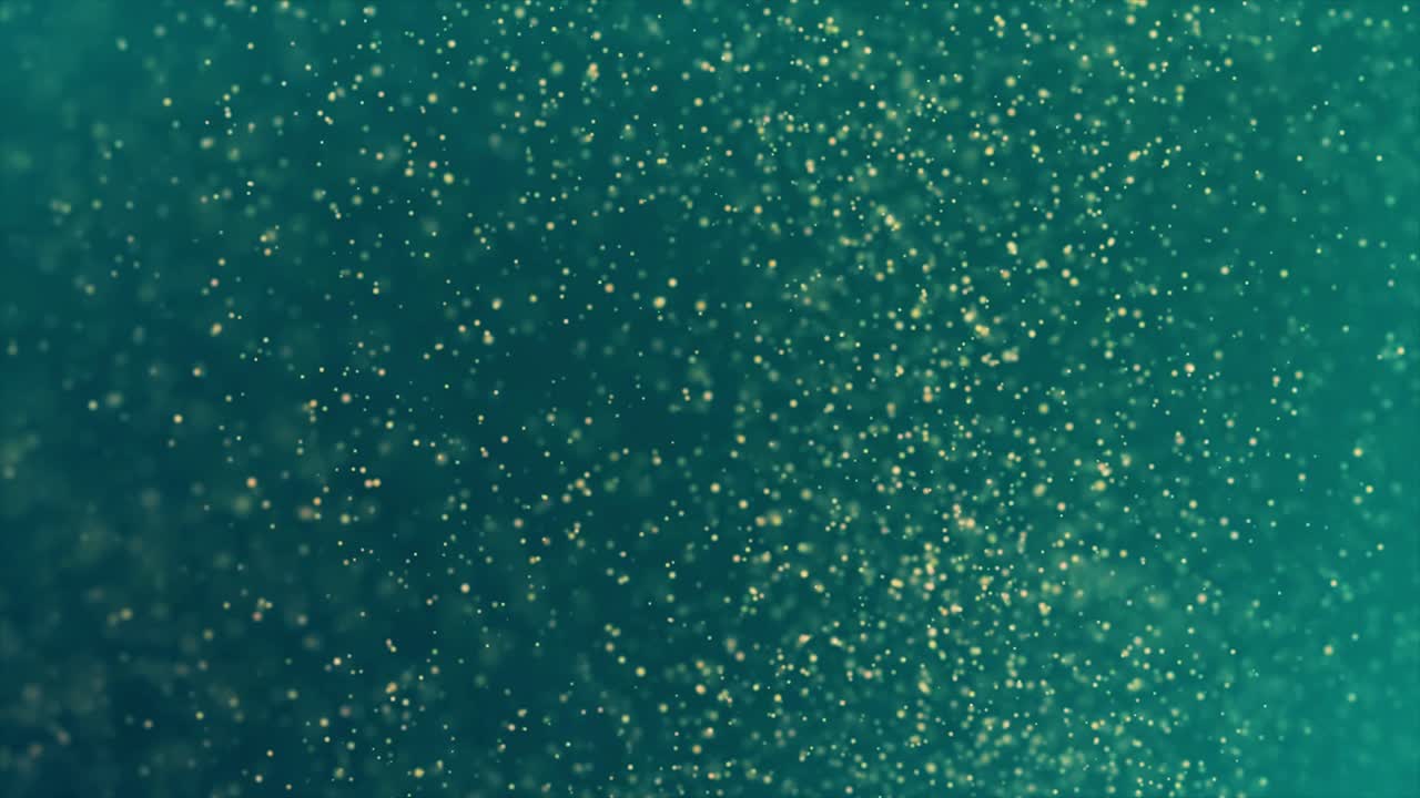 fondo de brillos abstractos de verde y oro