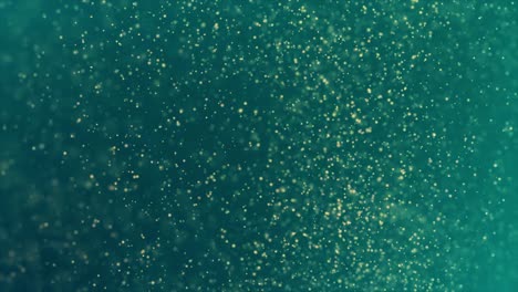 abstract green and gold sparkles background