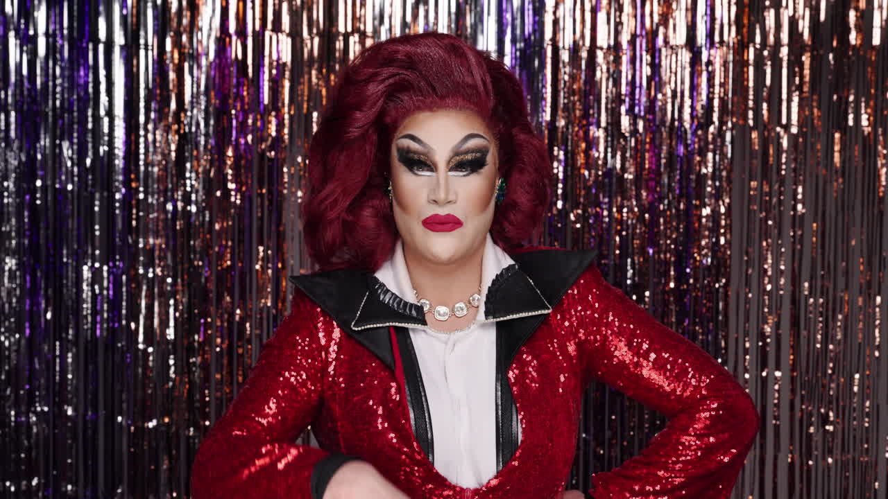 Drag Queen in Sequin Jacket