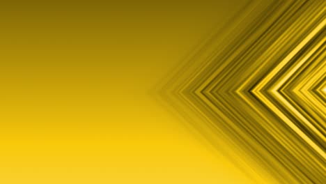 4k abstract geometry background loop (yellow and black) tile shaped stock video