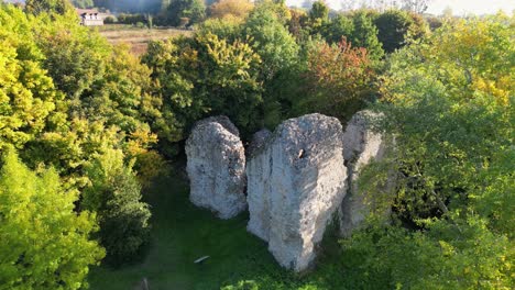 the ruins of sutton valence castle an historic 12th century norman keep